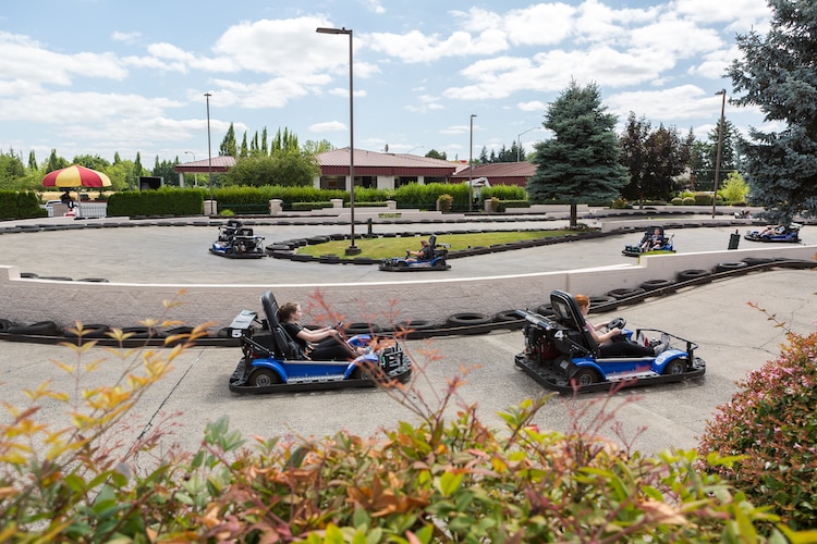 Go-Karting at Bullwinkle's