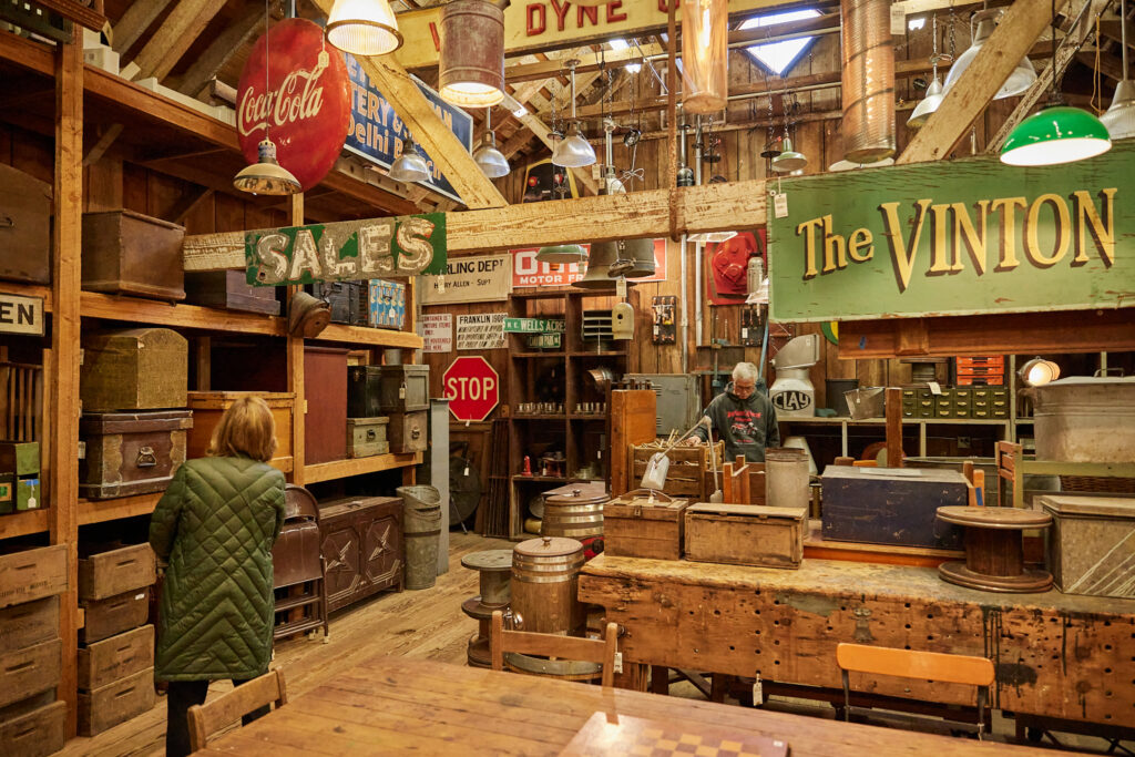photo of interior of Aurora Mills Architectural Salvage