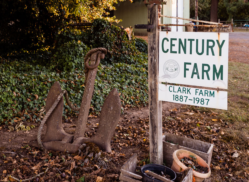 Century Farms Along the Farmlandia Farm Loop Near Wilsonville, Oregon