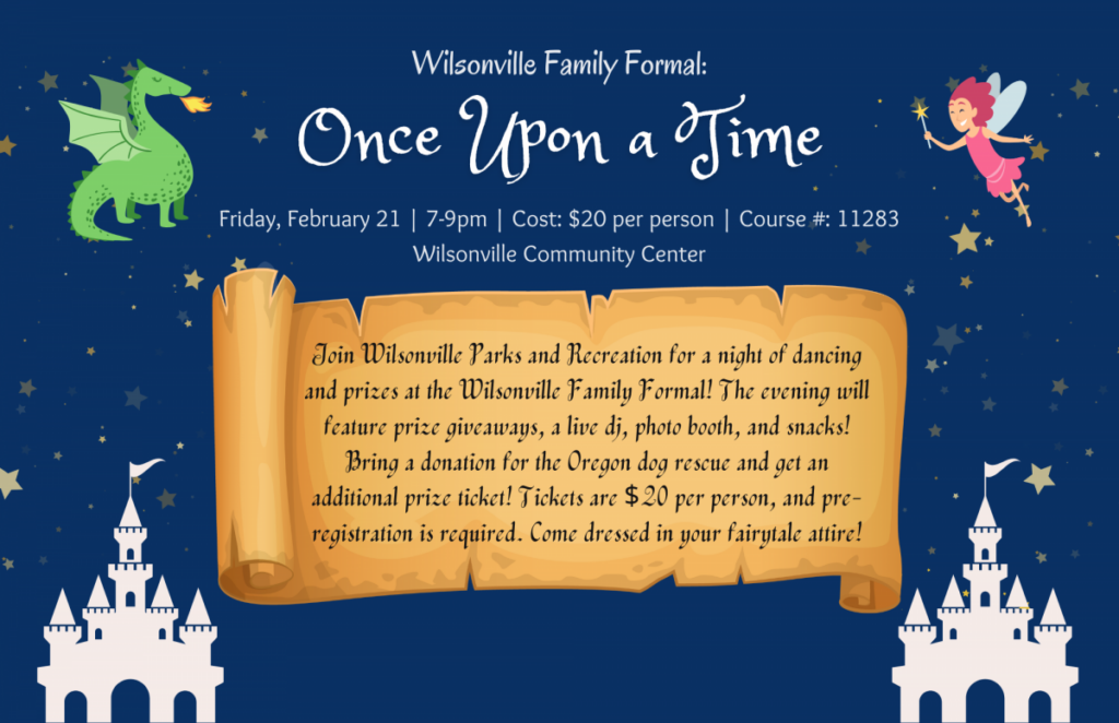 Wilsonville Family Formal Once Upon A Time