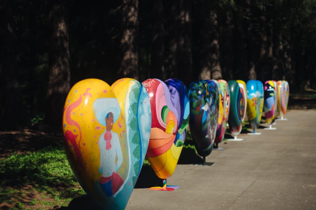 Wilsonville, Oregon Heart Art Hearts