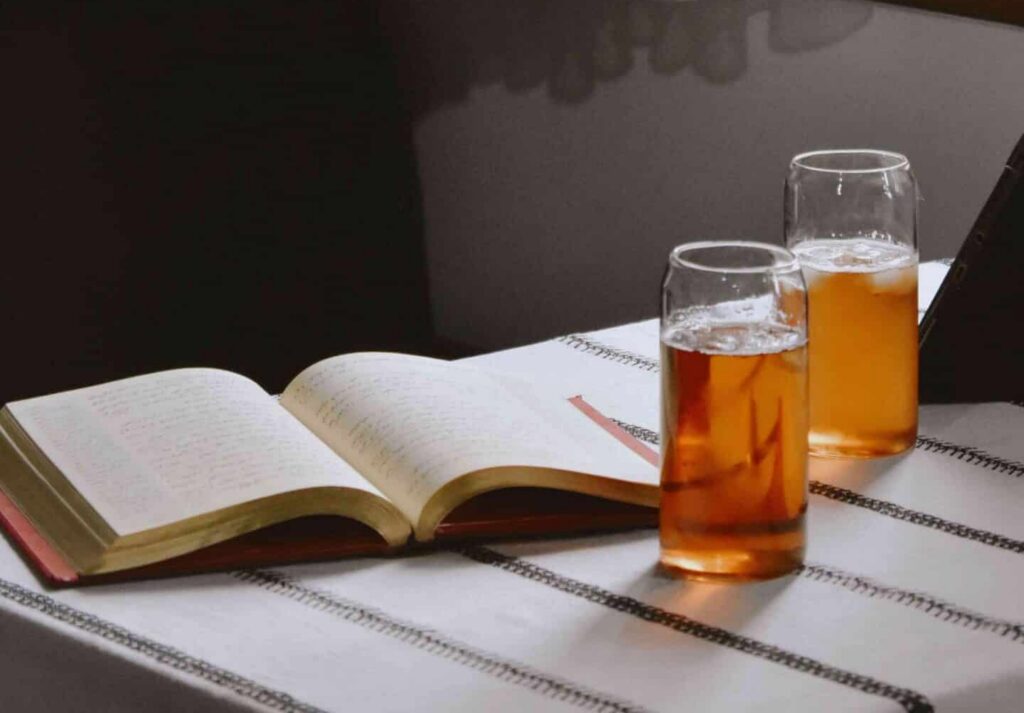 book and beers - Vanguard Brewing, Wilsonville, OR
