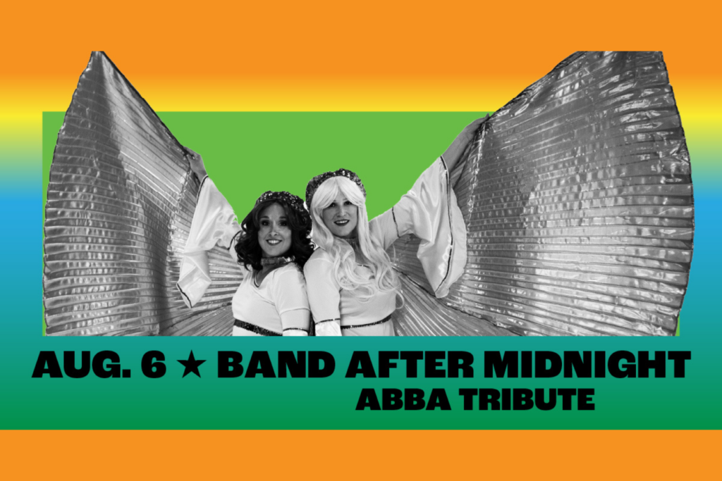 event graphic for Band After Midnight concert during Wilsonville Oregon Rotary Summer Concert Series