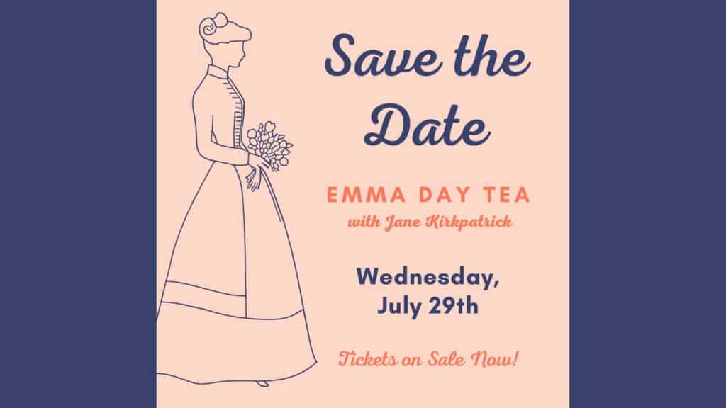 Emma Day event graphic