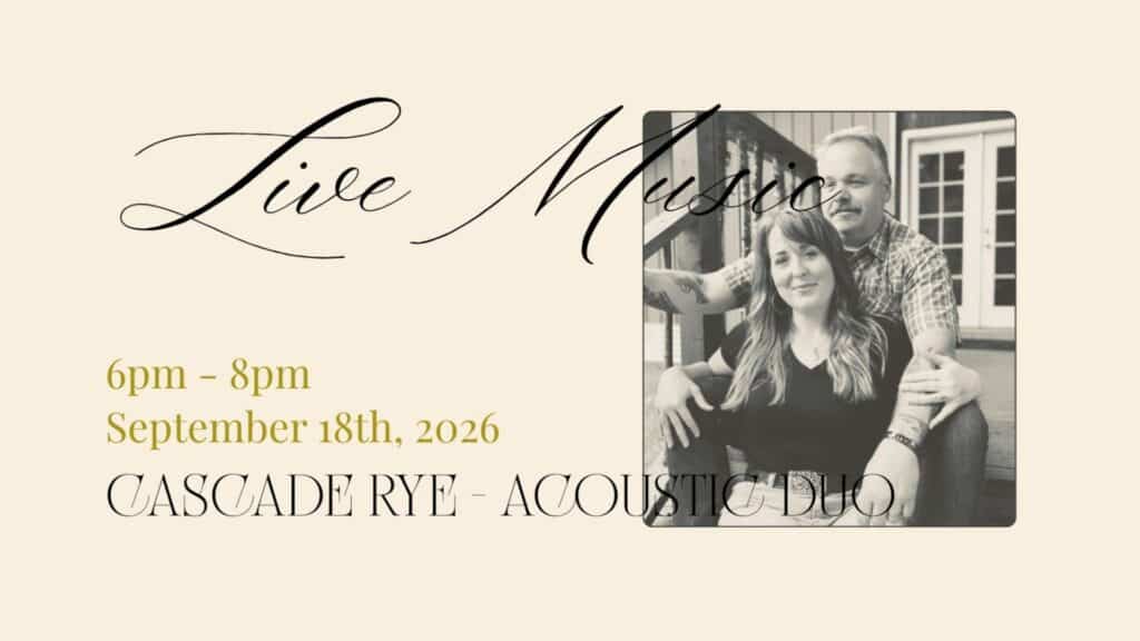 photo of acoustic duo, Cascade Rye