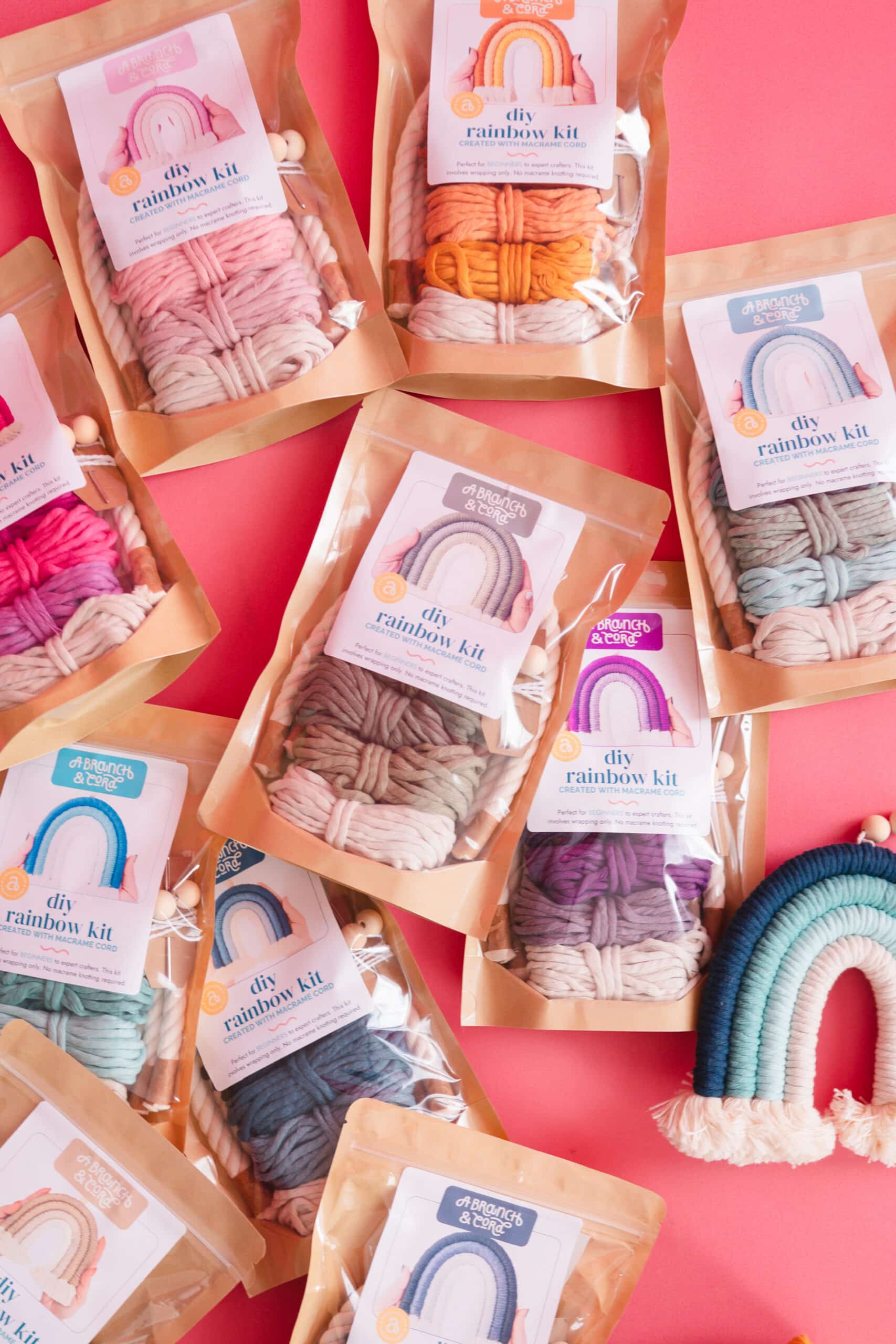 photo of A Branch & Cord's DIY Rainbow Macrame kit | Meet the People Behind Three of Wilsonville's Summer Gems