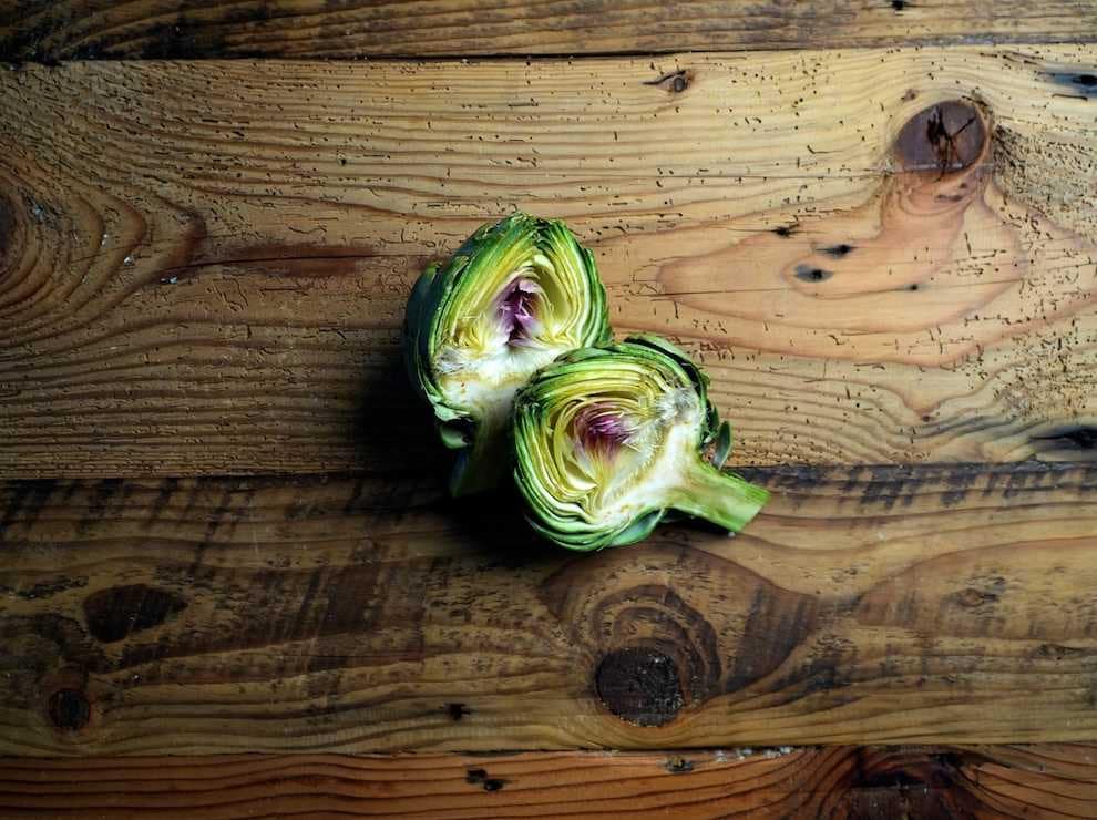 photo of brussel sprouts at The Kitchen at Middleground Farms in Wilsonville, Oregon