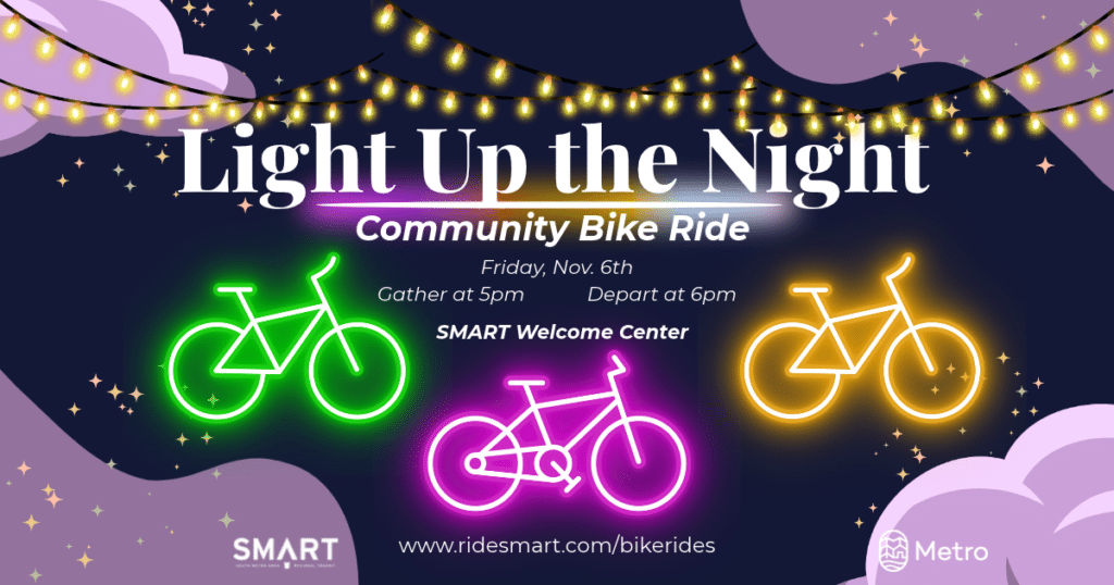 Light up the Night event in Wilsonville, Oregon event graphic